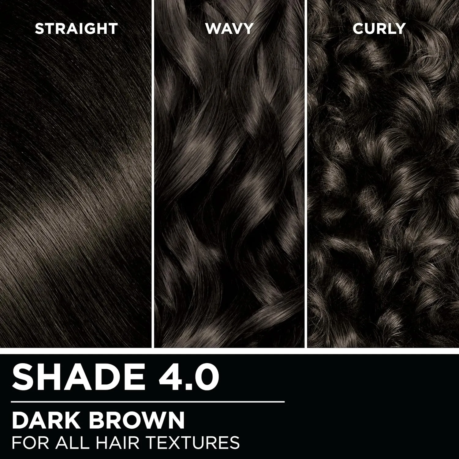 Garnier Hair Color Olia Ammonia-Free Brilliant Color Oil-Rich Permanent Hair Dye, 4.0 Dark Brown, 2 Count (Packaging May Vary)