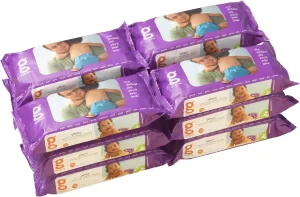 gDiapers gWipes, (70 Count, Pack of 12)