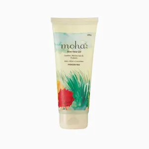 Gel Enriched With Rose & Cucumber Pure & Natural Face Gel Helps in Healing of Skin,helps to hydrate and nourish all kinds of skin - 6.76 fl oz (Pack of 1)