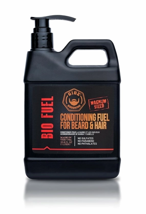 GIBS BioFuel Hair Conditioner For Men - Beard & Hair Conditioner Moisturizing, Liter, 33.8 Fl Oz (Pack of 1)