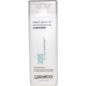 Giovanni, Direct Leave-In Weightless Moisture Conditioner, 8.5 fl oz (250 ml)(pack of 2)