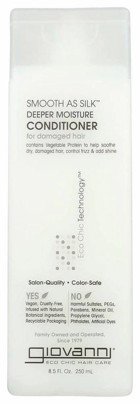Giovanni Smooth As Silk Conditioner 2x 8.5 Oz