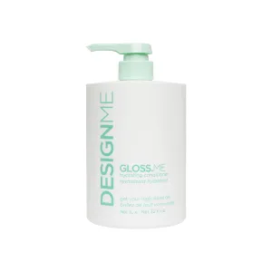 GLOSS.ME Hydrating Conditioner by DESIGNME | Hemp & Argan Oil Conditioner for Damaged Hair | Conditioner for Colored Hair Adds Softness & Shine | Straight/Curly Hair Conditioner for Dry Hair