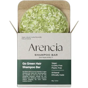Go Green Tea Tree Shampoo Bar for Dandruff, Itchy Scalp, Normal to Oily hair – Refreshing Anti-dandruff, Vegan, pH balanced, Sulfate free, Eco friendly