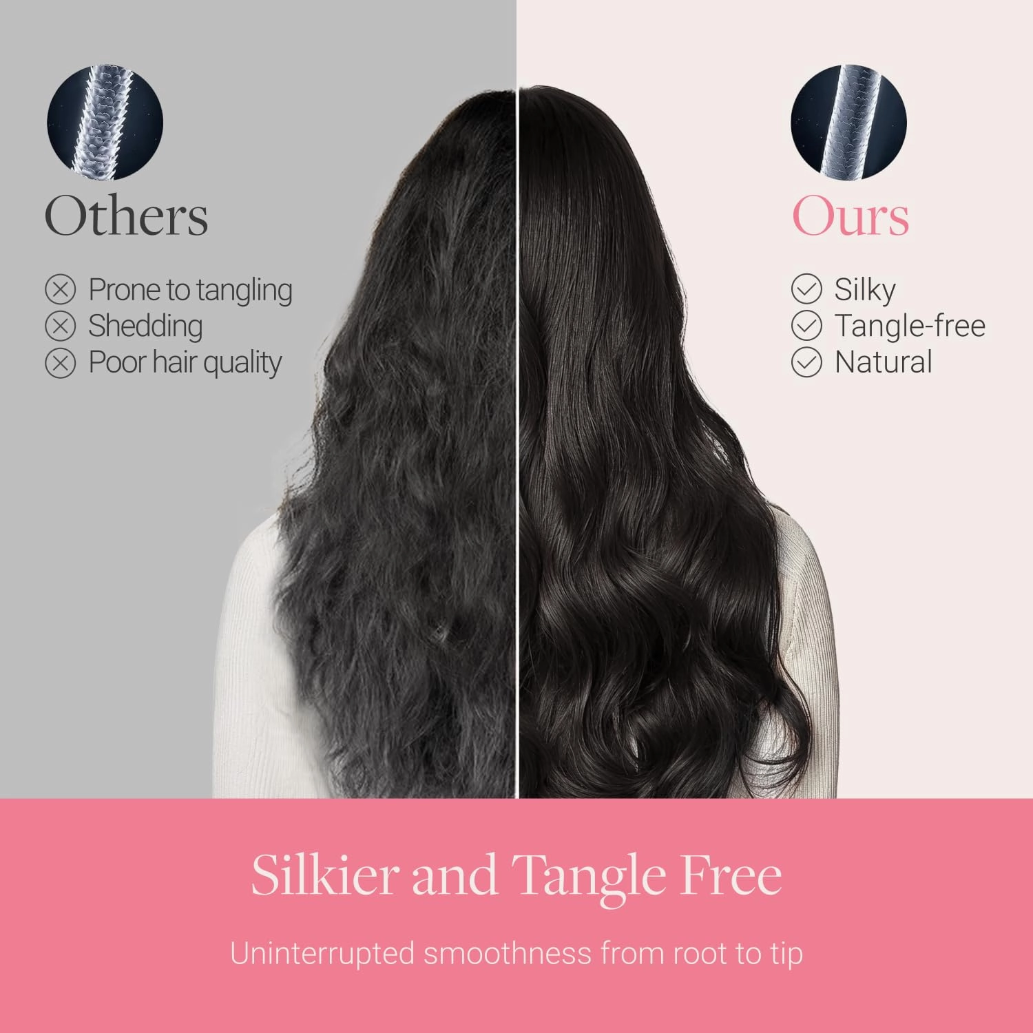 GOO GOO Genius Clip in Hair Extensions, 14inch 110g 7pcs, Seamless PU Clip in Hair Extensions, Virgin Real Human Hair, #P16/22A Light Blonde Highlighted Golden Blonde