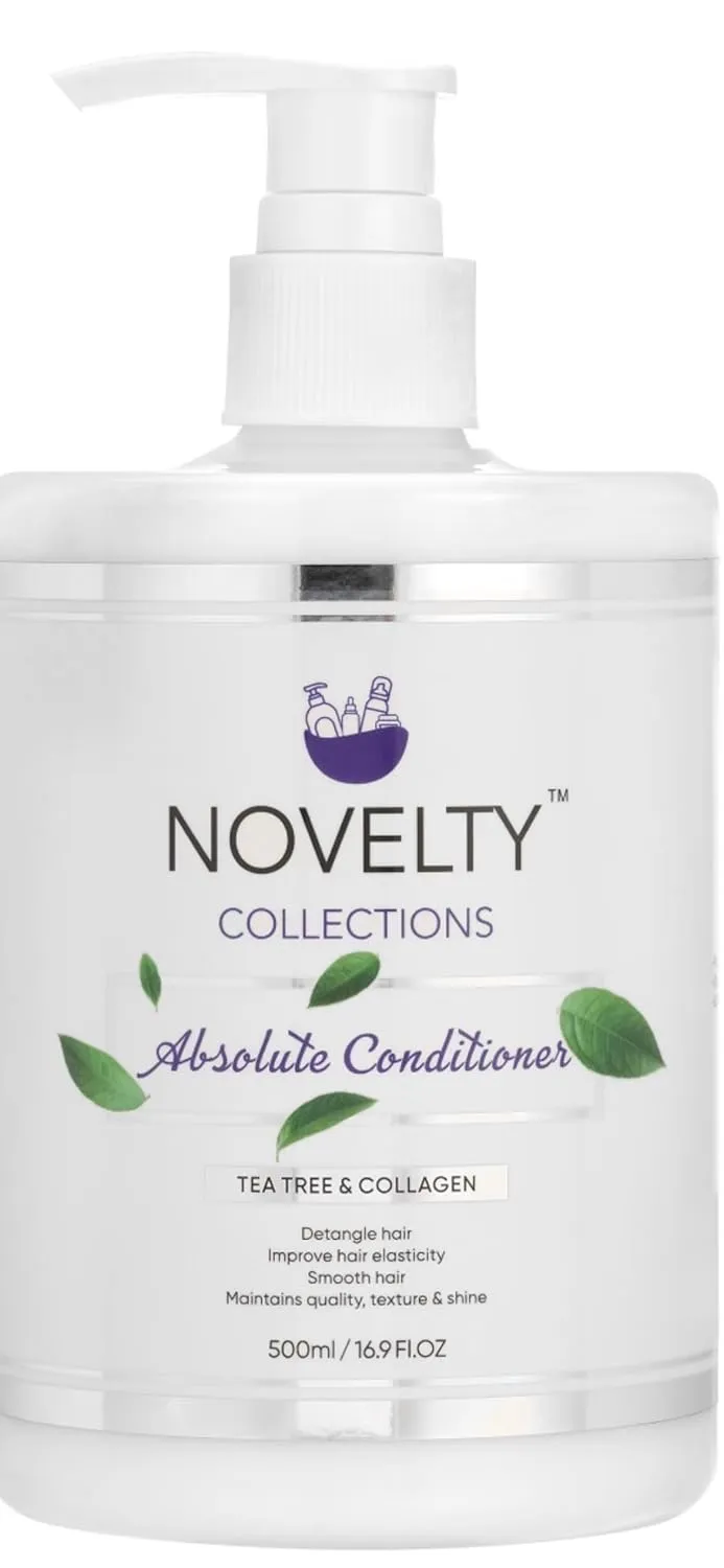 Hair Conditioner, Detangle, Volume, Shine. Color Protection.Tea Tree & Collagen, 16 oz.