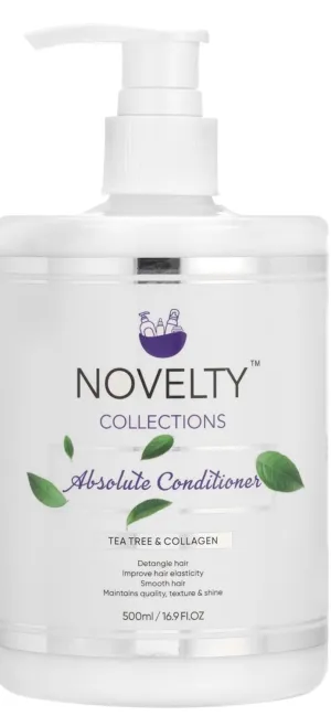 Hair Conditioner, Detangle, Volume, Shine. Color Protection.Tea Tree & Collagen, 16 oz.