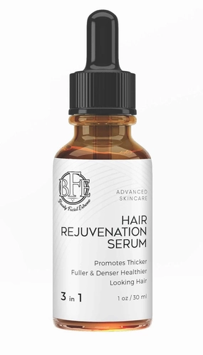 Hair Growth Serum- Maximum Strength DHT Blocker. Repairs & Stimulates New Follicle Hair Growth. Grow Stronger, Thicker, Fuller, Longer, Healthier Looking Hair. For Men & Women with No Side Effects.