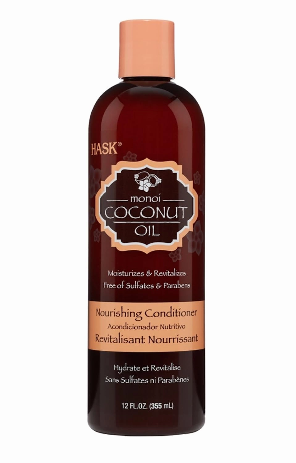 HASK Monoi Oil Nourishing Conditioner, 12 Ounce (Pack of 6)