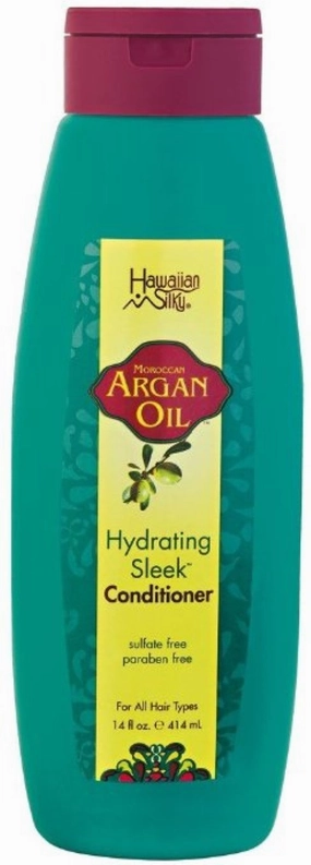 Hawaiian Silky Argan Oil Hydrating Sleek Conditioner, 14 oz (Pack of 3)