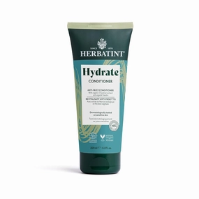 Herbatint Hydrate Conditioner - Deep Hydration & Protection - Detangles, Controls Frizz & Leaves Hair Silky Soft - Free of Sulfates & Parabens - Infused with Maca - 6.7 fl oz