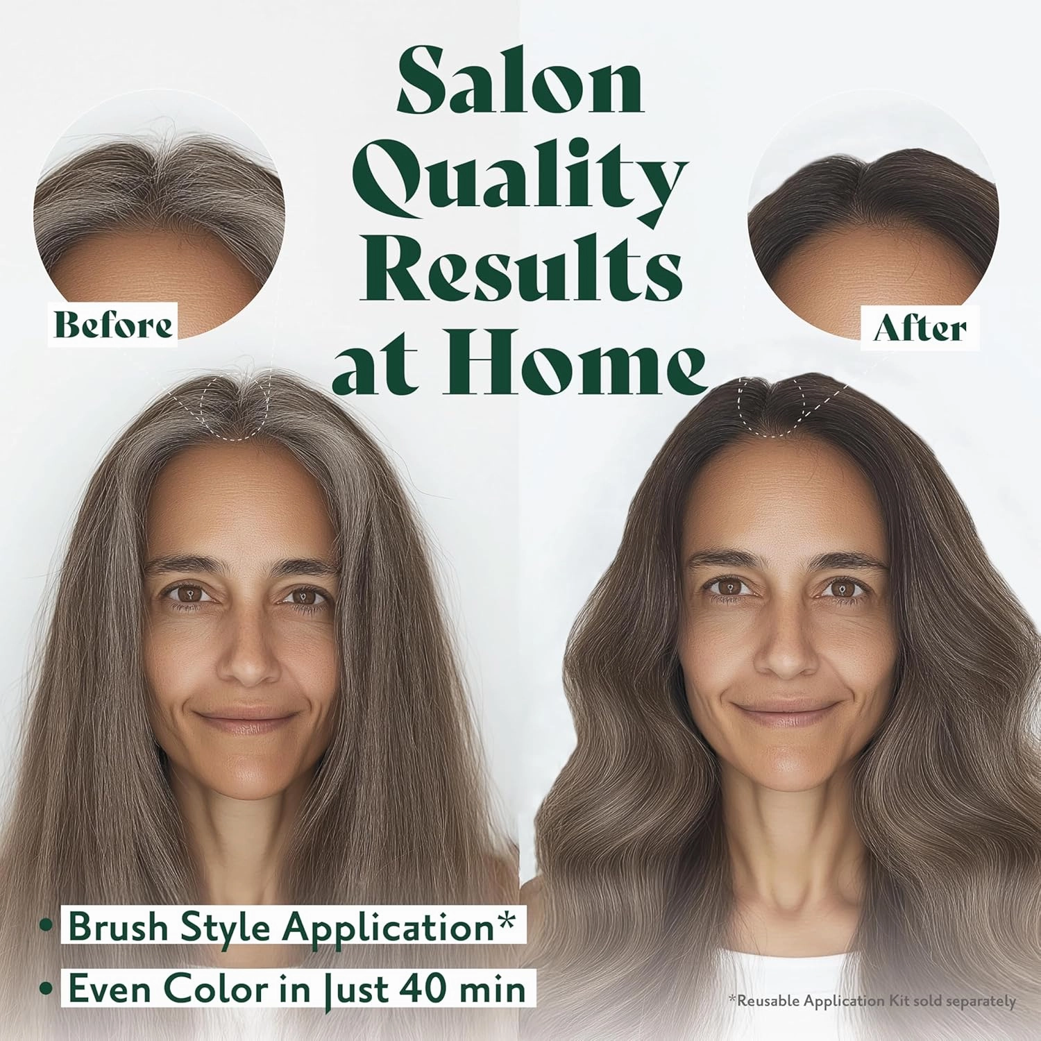Herbatint Permanent Hair Dye For Women - 7C Ash Blonde - For Up To 100% Gray Coverage of Resistant Gray Hair - Ammonia-Free, Alcohol-Free & Vegan - Salon Influenced Hair Color 5.75 fl oz