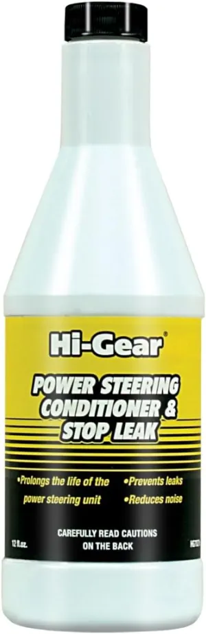Hi-Gear HG7027e Power Steering Conditioner and Stop Leak - 12 fl. oz.