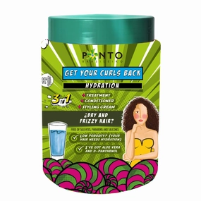 Hidration Mask Conditioner - 35oz/1000gr, Vegan, Chemicals Free for Frizzy Hair