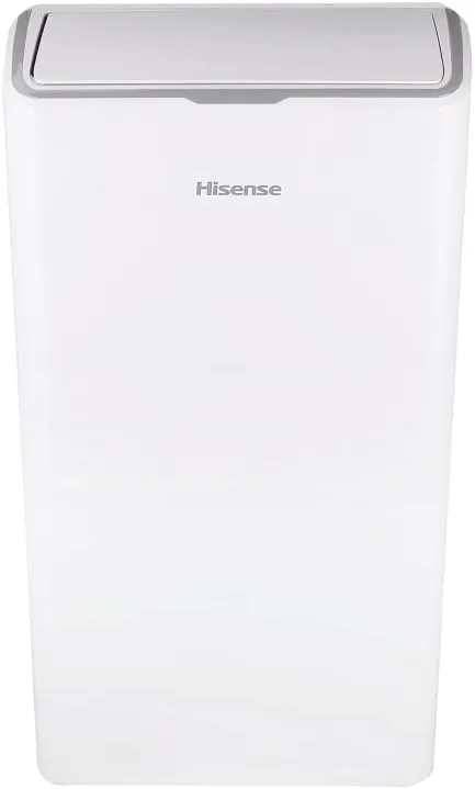 Hisense 12000-BTU DOE 115-Volt White Vented Wi-Fi enabled Portable Air Conditioner AP1222CW1W