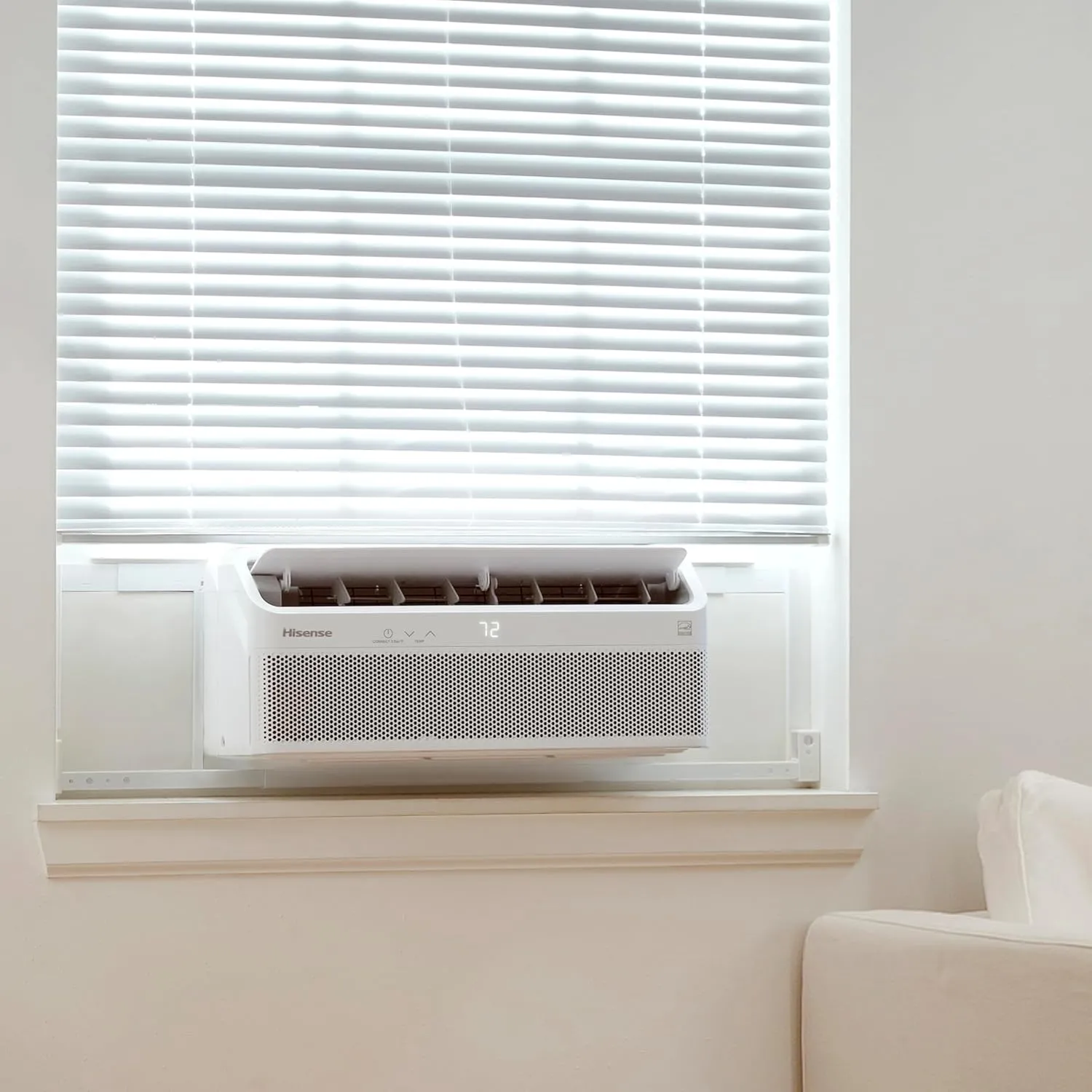 Hisense AWL1225TW1W Window Air Conditioner, 12,000 BTU, White