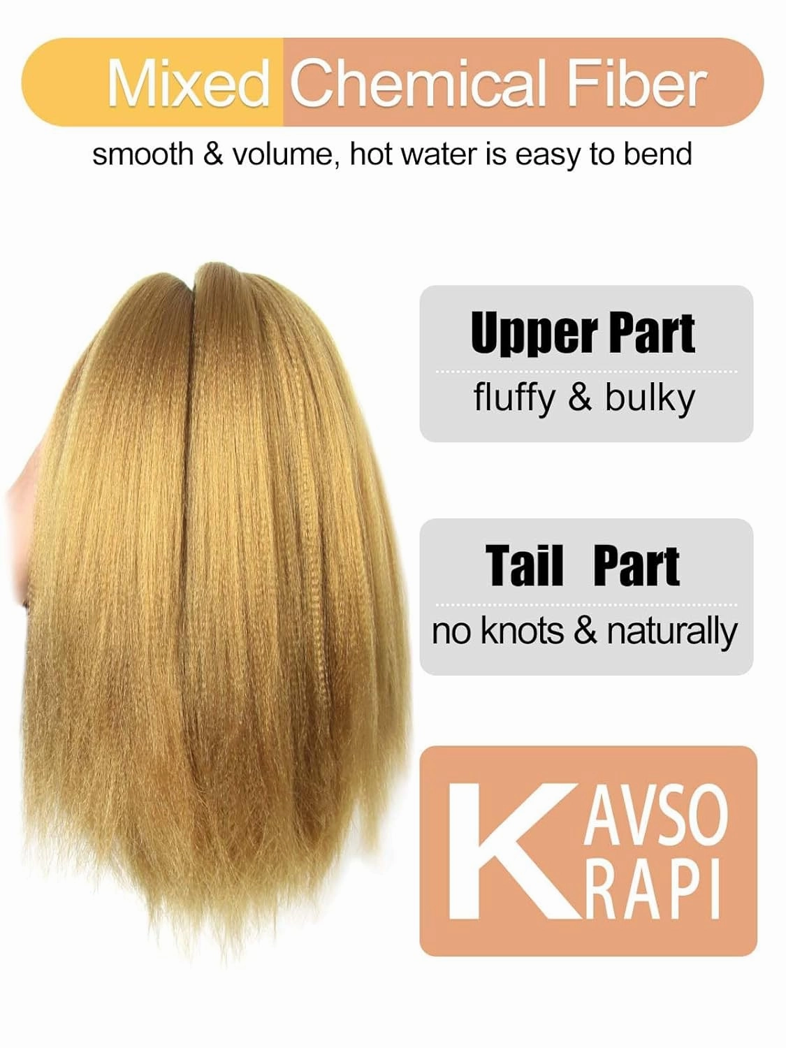 Honey Blonde Braiding Hair 12 Inch Pre Stretched Hair Short Straight Crochet Braids Yaki Texture Synthetic Fiber 8 Packs (27#/Honey Blonde)