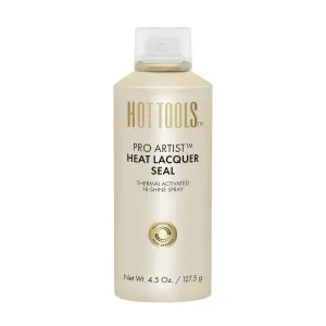 HOT TOOLS Heat Protectant Hi-Shine Spray | Instantly Makes Hair Shinier, Minimizes Frizz & Gives Hair a Lacquered Finish | Protects Hair from Heat Damage without Use of Silicones