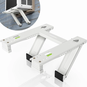 HOXHA Window Air Conditoner Bracket, Universal Window Air Conditioner Support Bracket, Heavy Duty Window AC Mount, Air Conditioner Holder for Hung Window, Support Up to 200 lbs
