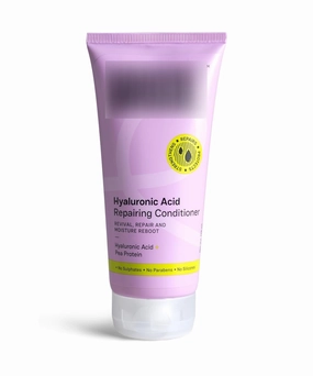 Hyaluronic Acid Repair Conditioner | Deep Hydration | Strengthens & Smooths | Frizz Control & Damage Repair | Lightweight & Silicone-Free | 175ml