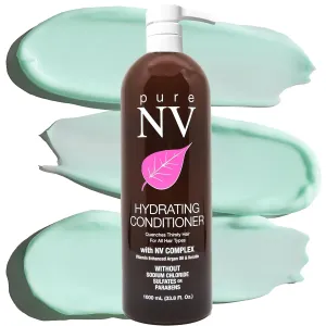 Hydrating Conditioner For Ultimate Hydration, Softness & Shine, Made From Natural Vitamins & Minerals, Keratin, Collagen & Argan Oil Infused To Repair, Restore & Strengthen 33.8 Oz.