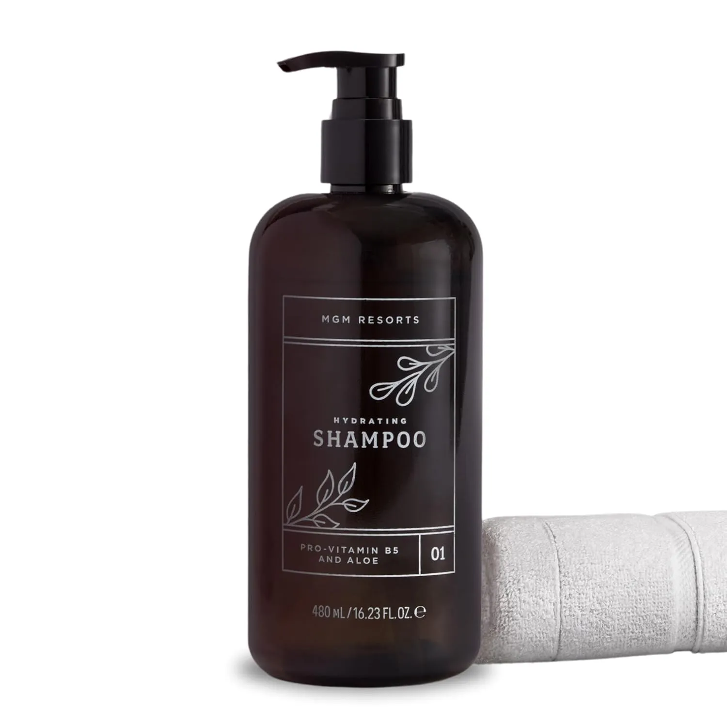 Hydrating Shampoo - Pro-Vitamin B5 & Aloe - Scent of Fig, Cranberry & Bergamot - Hotel Shampoo - 16.23 oz