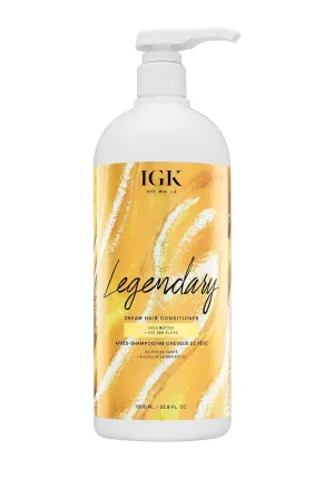 IGK LEGENDARY Dream Hair Conditioner | Healthy   Hydrated   Shine | Vegan   Cruelty Free |
