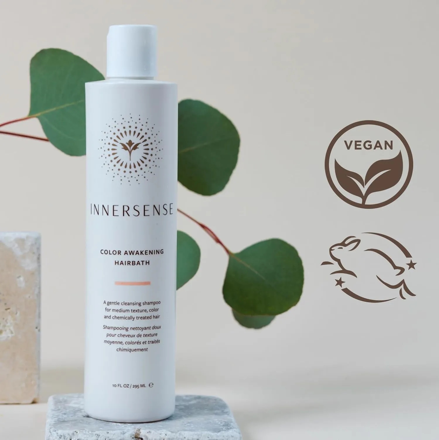 INNERSENSE Organic Beauty - Natural Color Awakening Hairbath Shampoo | Cleansing, Color Care, For All Scalps | Non-Toxic, Cruelty-Free, Clean Haircare (2 Pack - 2 fl oz | 59.15 ml each)