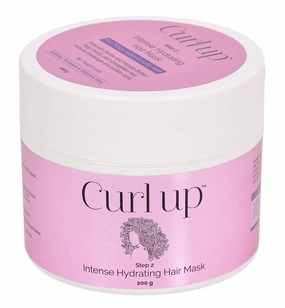 Intense Hydrating Hair Mask - Deep conditioner for Curly Hair - Sulphate Paraben And Silicone Free - 200g