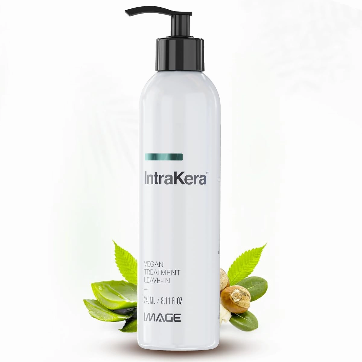 Intrakera Leave-In Conditioner for Frizzy, Curly, and Straight Hair - Stop Washing your Hair Every Day - Keratin Replenisher - Detangler for Dry or Damaged Hair (8.11 Fl Oz)
