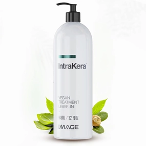 Intrakera Leave-In Conditioner for Frizzy, Curly, and Straight Hair - Stop Washing your Hair Every Day - Keratin Replenisher - Detangler for Dry or Damaged Hair - Dry Damaged Hair