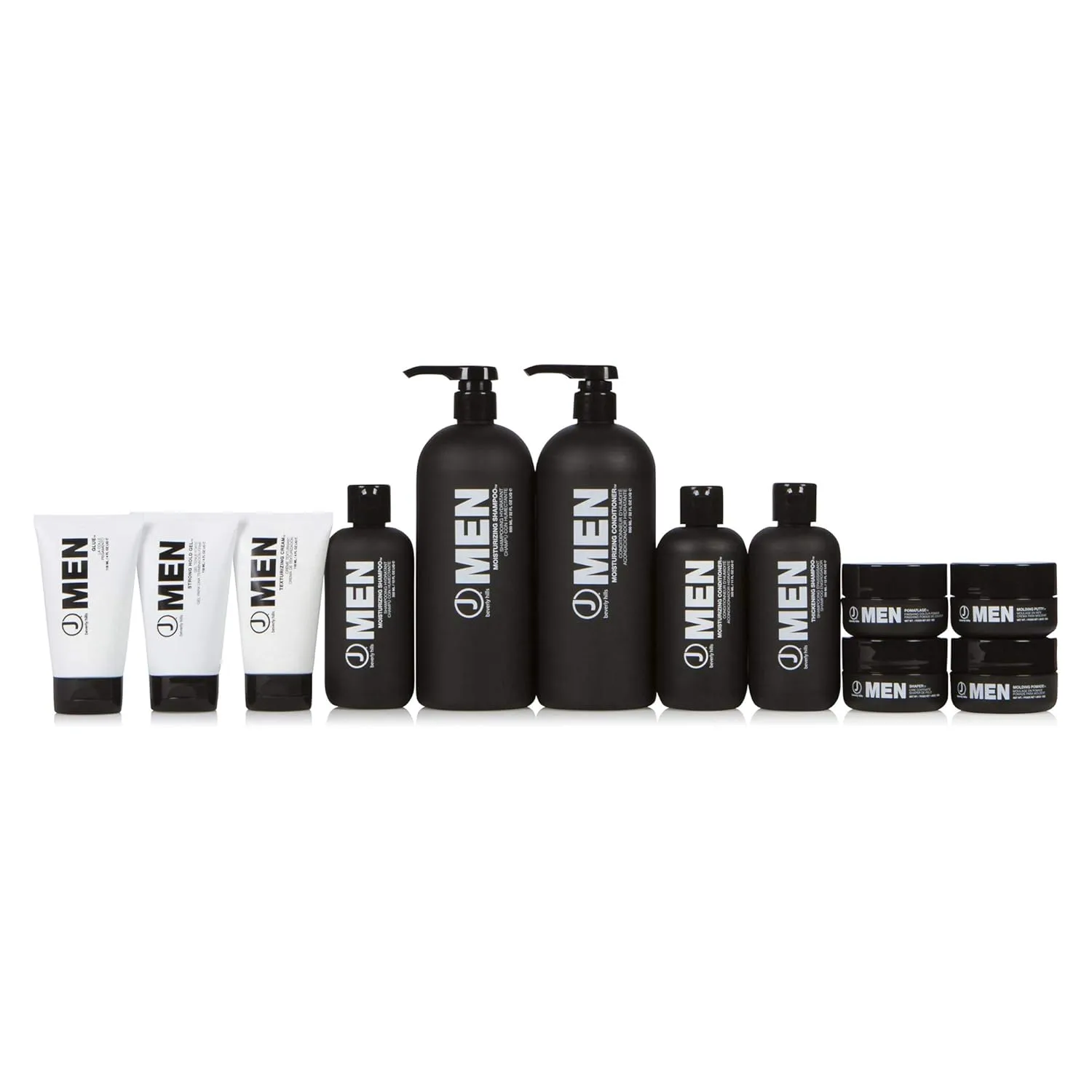 J Beverly Hills Men's Moisturizing Conditioner with Vitamin E Oil for Strength, (3 Oz, 11 Oz, 32 Oz)