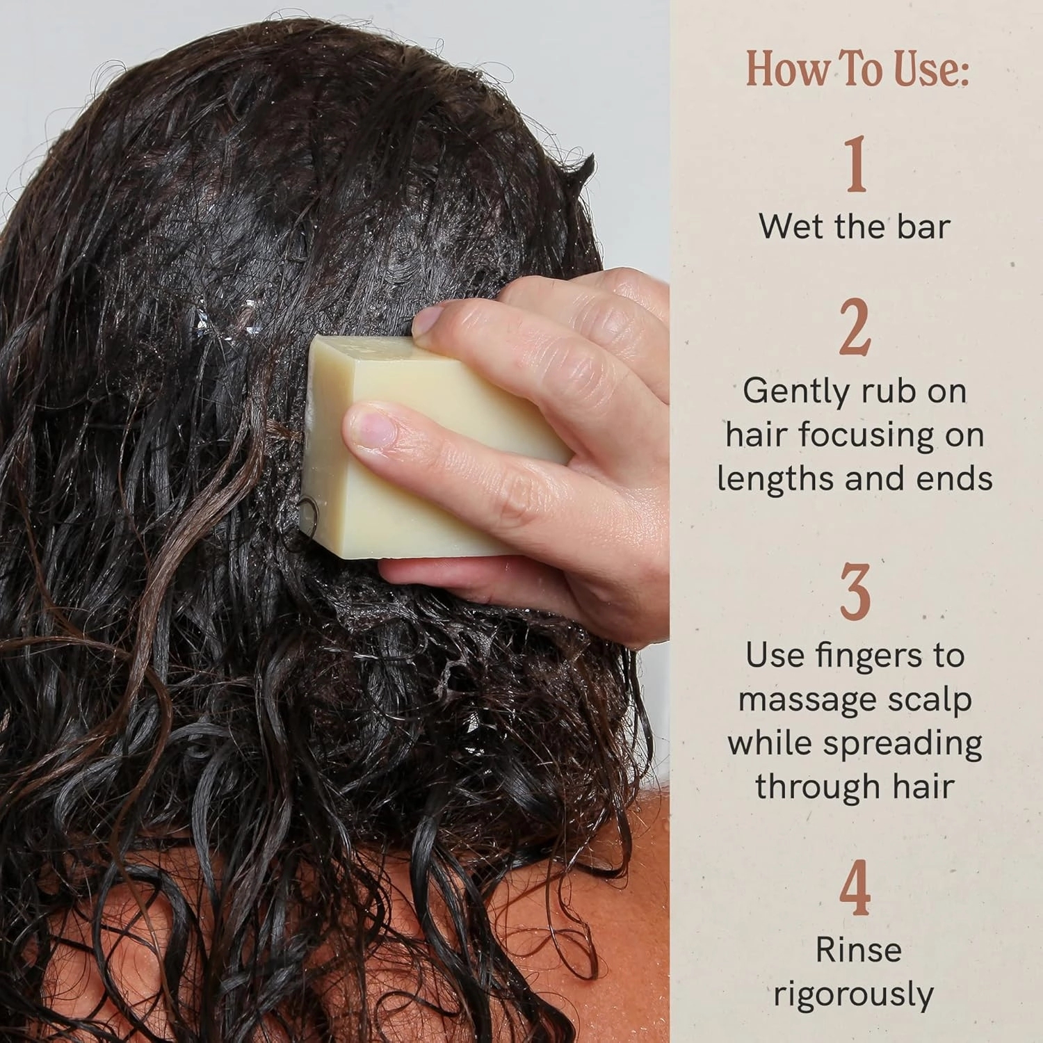 J·R·LIGGETT'S All-Natural Shampoo Bar, Virgin Coconut and Argan Oil - Strong and Healthy Hair-Nourish Follicles with Antioxidants and Vitamins-Detergent and Sulfate-Free, Set of Three, 3.5 Ounce Bars