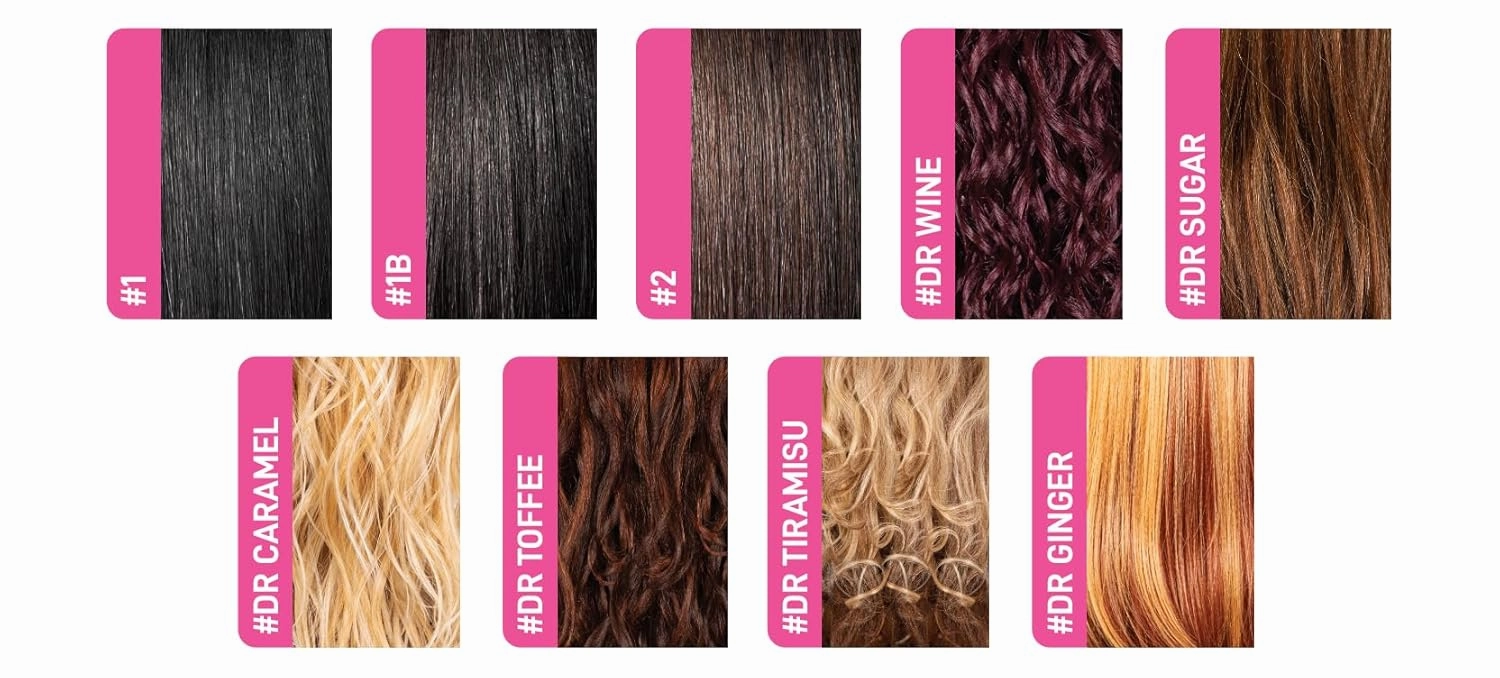 Janet Collection melt HD 360 HUMAN HAIR BLEND PRIME UNIMIX Hand-Tied 13X6 Frontal Baby Hair Transparent Lace GLUELESS TUPI WIG With SOFT YAKY TEXTURE. (COLOR# DR TOFFEE)
