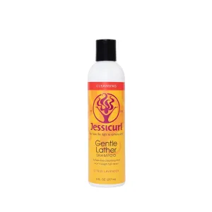Jessicurl, Gentle Lather Shampoo, Citrus Lavender, 8 Fl oz. Cleansing Curly Hair Shampoo, Vegan, Sulfate Free Shampoo