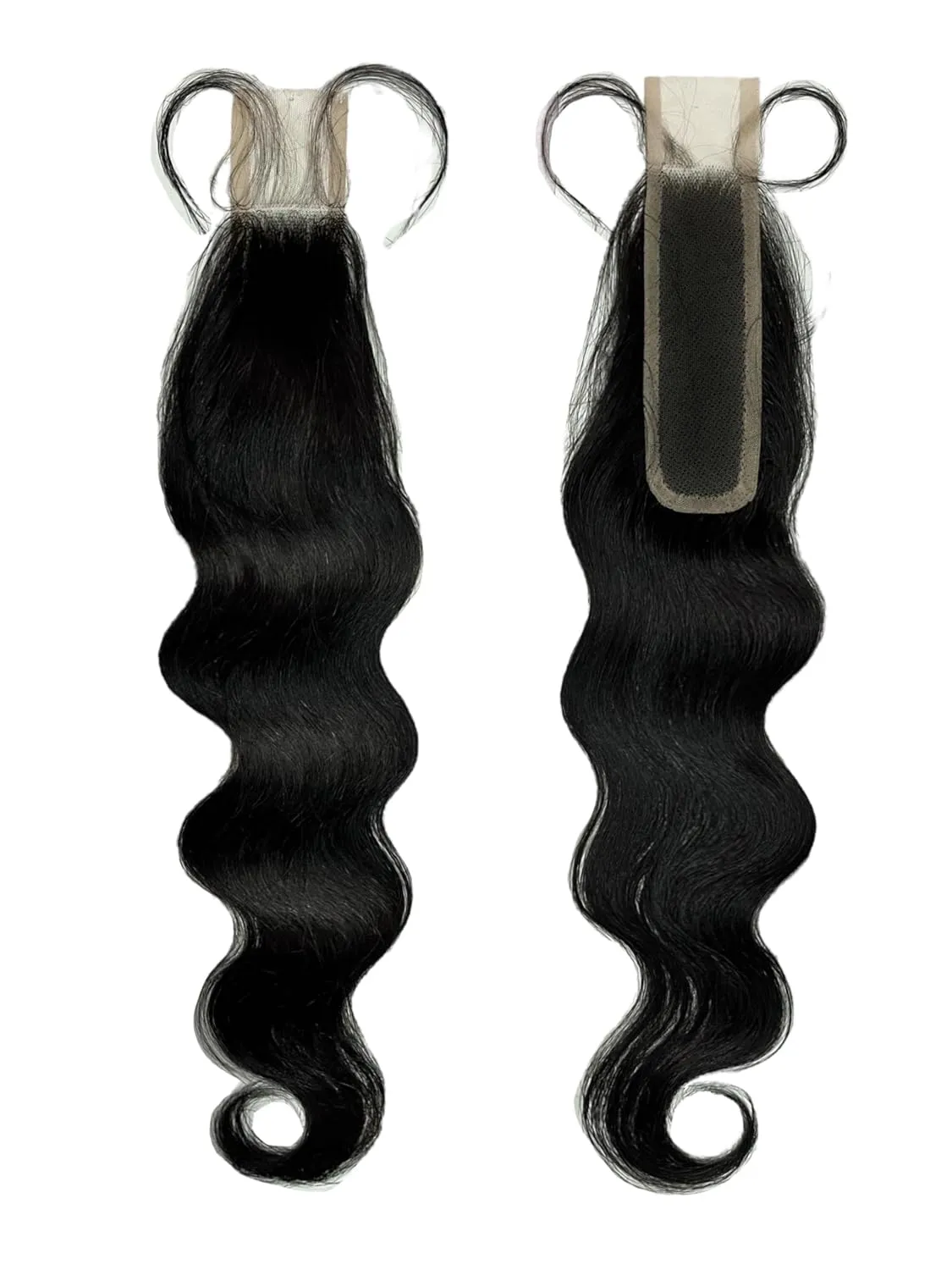Joe Green 2x6” HD Transparent Closure with 100% Virgin Remy Human Hair Pre-Plucked Baby Hair Natural Color (2x6 Body Natural, 12 Inch (Pack of 1))