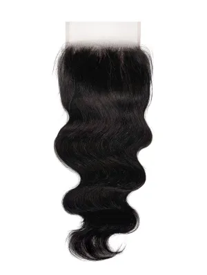 Joe Green 5x5” HD Transparent Closure with 100% Virgin Remy Human Hair Pre-Plucked Baby Hair Natural Color (5x5 Body Natural, 10 Inch (Pack of 1))
