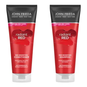 John Frieda Radiant Red Colour Protecting, Shampoo and Conditioner Pack,8.3 oz Each