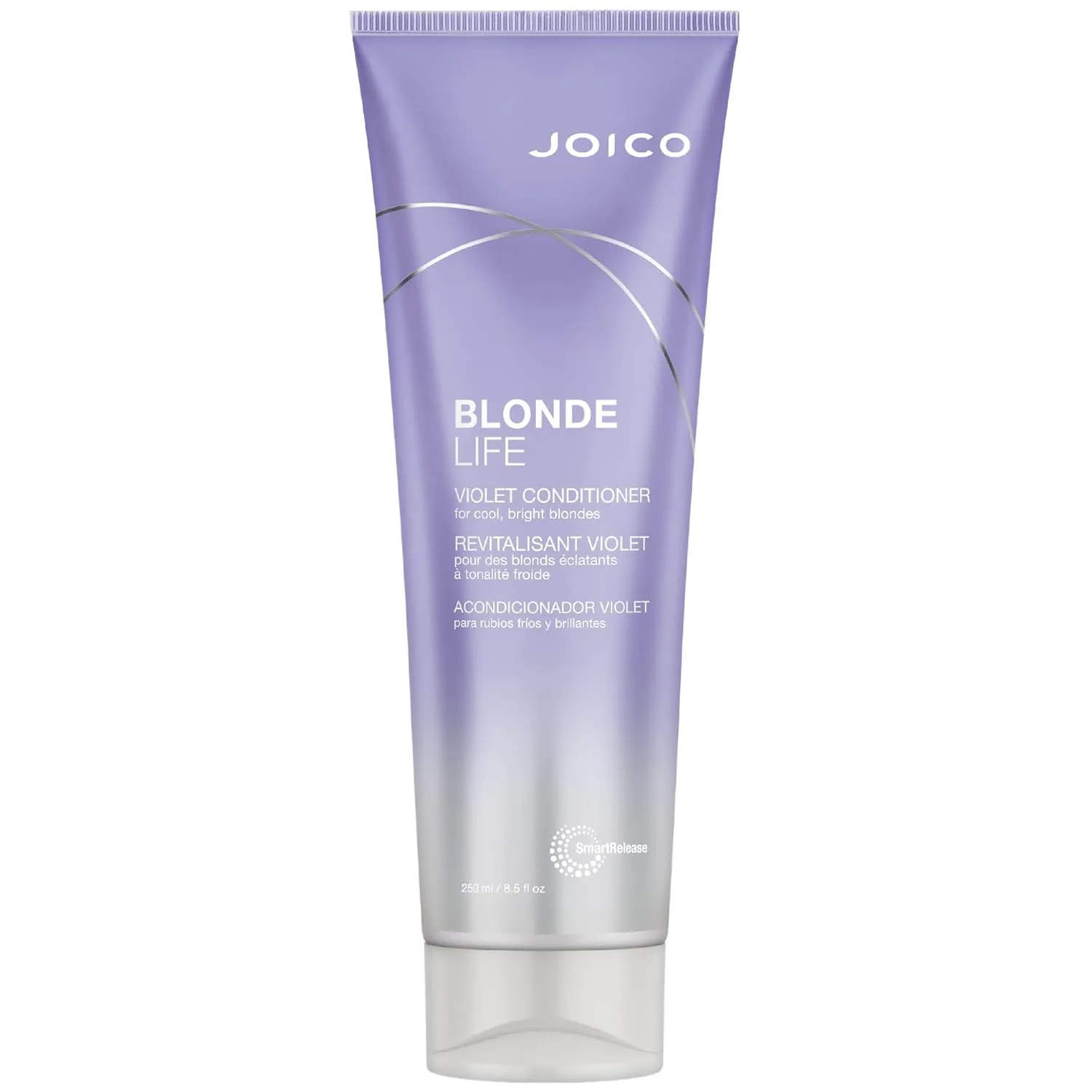 Joico Blonde Life Violet Conditioner | For Cool & Bright Blonde Hair | Neutralize Brassy Tones | Banish Yellow Tones | Boost Shine | Sulfate Free | With Monoi & Tamanu Oil