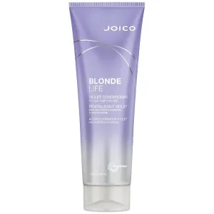 Joico Blonde Life Violet Conditioner | For Cool & Bright Blonde Hair | Neutralize Brassy Tones | Banish Yellow Tones | Boost Shine | Sulfate Free | With Monoi & Tamanu Oil