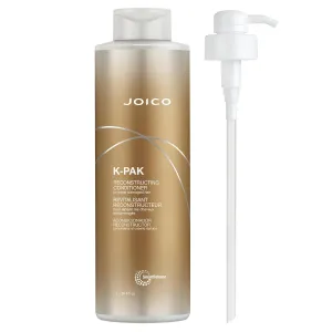 Joico K-PAK Daily Reconstructing Conditioner | For Damaged Hair | Restore Shine | Smooth & Detangle | Eliminate Static | With Keratin & Guajava Fruit Extract