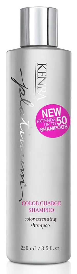 Kenra Platinum Color Charge Shampoo/Conditioner | Color Extending | Recharges Hair Color Up To 50 Washes | Lightweight Moisturizer |Maximum Color Retention |All Hair Types & Colors