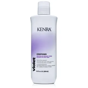 Kenra Violet Conditioner | Eliminates Brassy Tones | Purple Pigment   Deposit | Neutralizes Yellow | Moisturizes Processed Hair | Enhances Vibrancy of Blonde or Gray Hair | Color Safe