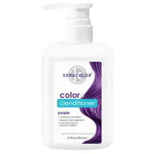 Keracolor Color   Clenditioner 3-in-1 Color-Depositing Conditioner, Gently Cleanses & Conditions, Semi-Permanent Hair Color, 23 Shades, 12 Fl Oz