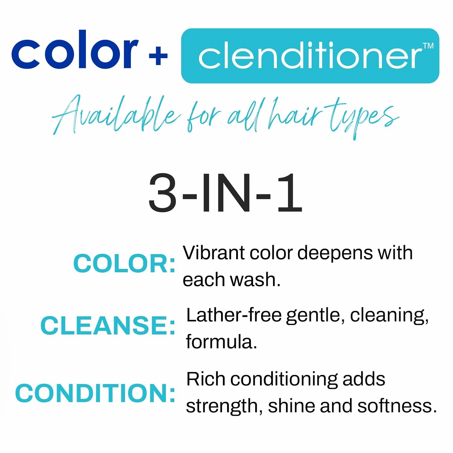 KERACOLOR Kit of 3-in-1 (Cleanse   Conditioner   Color) Blue Semi-Permanent Hair Dye and Finishing Hair Spray 10oz