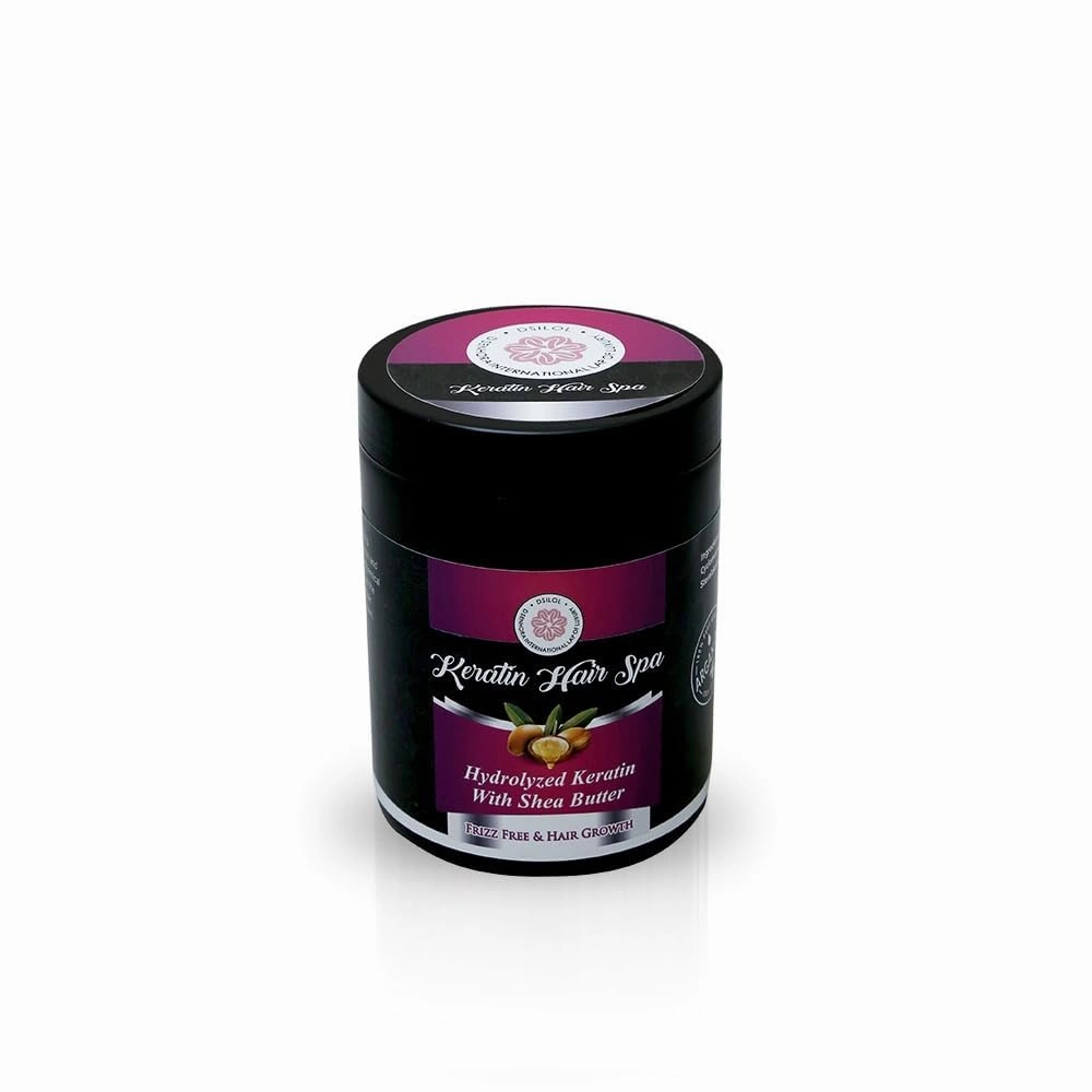 Keratin Hair Spa Hydrolyzed Keratin With Shea Butter For Keratin and Smoothing Hair Frizz Free and Hair Growth (1000ml)