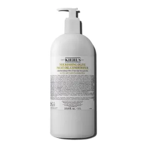 Kiehl's Nourishing Olive Fruit Oil Conditioner, Moisturizing Hair Conditioner for Dry & Damaged Hair, Promotes Shine, Helps Detangle, Lightweight Formula, with Avocado Oil & Lemon Oil