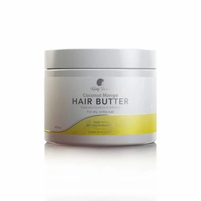 Kinky Tresses Daily Moisturizer Coconut Mango Hair Butter | Penetrates, Nourishes and Protects Each Strand | Balanced pH & Luscious Treat for Your Hair | 8 Oz