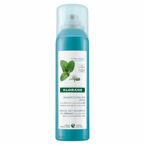 Klorane Detox Dry Shampoo with Aquatic Mint 150mL