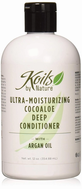 Koils By Nature Fragrance-free Ultra-moisturizing Cocoaloe Deep Conditioner, 12oz